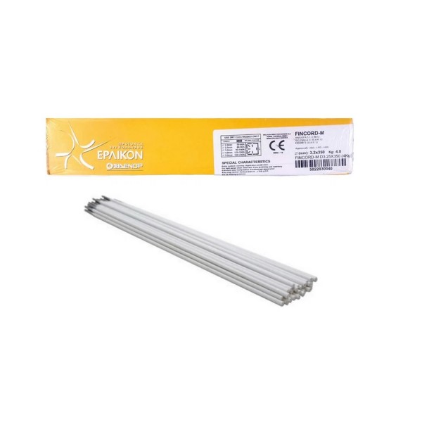 Ηλεκτρόδια 3,25mm Fincord - M 4Kg Erlikon