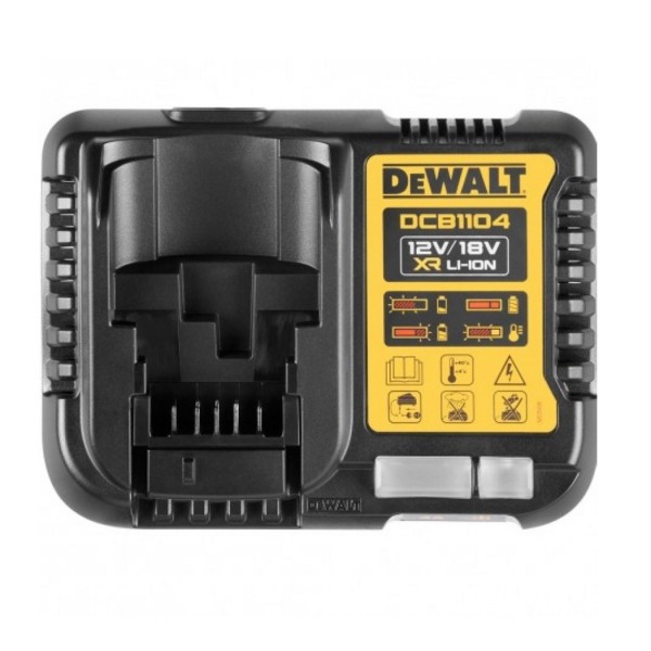Φορτιστής μπαταρίας XR Li-Ion DEWALT 10.8 - 18V (DCB1104)