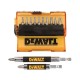 Σετ μύτες με 2 μαγνητικoύς αντάπτορες 14ΤΜΧ Dewalt (DT71570)