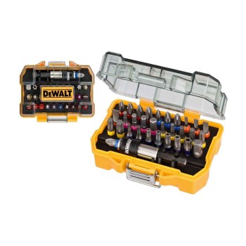 Σετ μύτες DEWALT 25mm 32 τεμαχίων σε κασετίνα με χρωματική κωδικοποίηση (DT7969)