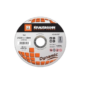 Δίσκος κόπης Inox KRAUSMANN 230x1.8x22.5mm