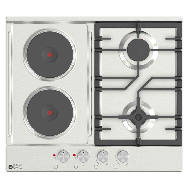 Εντοιχιζόμενη εστία μικτή TG LAMY 632 IX Thermogatz