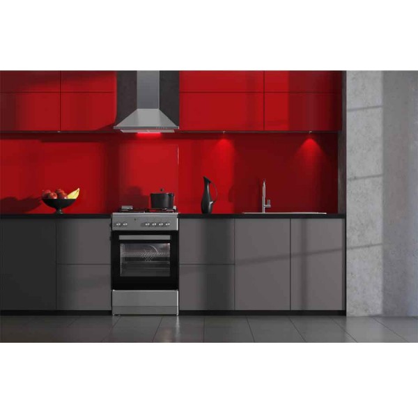 Κουζίνα υγραερίου μεικτή TGS-3521-IX Thermogatz