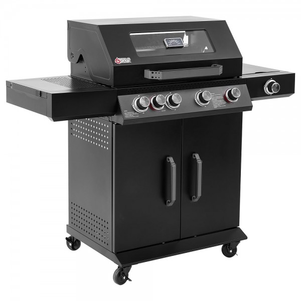 Ψησταριά-μπάρμπεκιου υγραερίου (BBQ) GS GRILL ABYSS 4+1+1 Thermogatz 