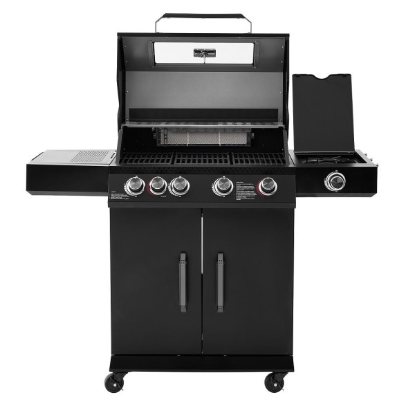 Ψησταριά-μπάρμπεκιου υγραερίου (BBQ) GS GRILL ABYSS 4+1+1 Thermogatz 