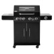Ψησταριά-μπάρμπεκιου υγραερίου (BBQ) GS GRILL ABYSS 4+1+1 Thermogatz 