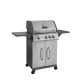 Ψησταριά-μπάρμπεκιου υγραερίου (BBQ)Thermogatz GS GRILL ELITE 3+1 INOX - 11,5KW