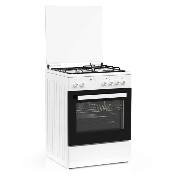 Κουζίνα υγραερίου μεικτή TGS-3511-WH Thermogatz