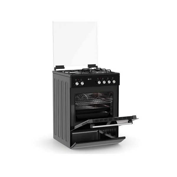 Κουζίνα υγραερίου μεικτή TGS-3531-BL Thermogatz