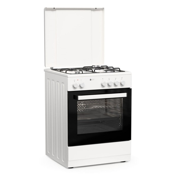Κουζίνα υγραερίου μεικτή TGS-3501-WH Thermogatz