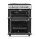Κουζίνα μεικτή υγραερίου TGS 8001 IX Double cavity Thermogatz