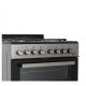 Κουζίνα μεικτή υγραερίου TGS 8001 IX Double cavity Thermogatz
