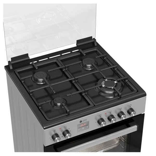 Κουζίνα υγραερίου μεικτή TGS-3980-IX 80LT Thermogatz