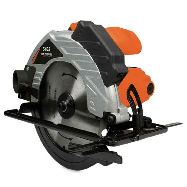 Δισκοπρίονο Χειρός Ξύλου με λέιζερ 1400 Watt Krausmann (6403)